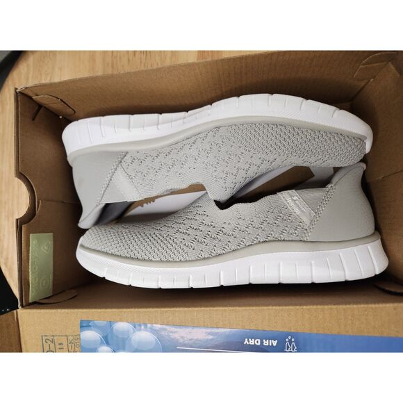 S Sport by Skechers Hands Free Step-Ins gray memory foam shoes size 6.5 - Picture 5 of 10